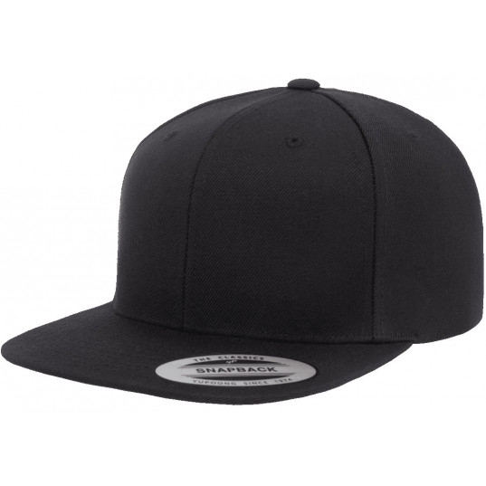 Кепка FlexFit 6089M - Classic Snapback All Black