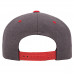 Кепка FlexFit 6089MT - Classic Snapback Dark Heather/Red