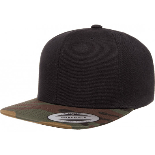 Кепка FlexFit 6089TC - Classic Snapback Black/Camo