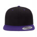 Кепка FlexFit 6089MT - Classic Snapback Black/Purple